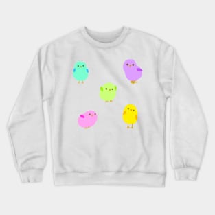 Guess Who Soggy Chick Sticker Pack (Rainbow) Crewneck Sweatshirt